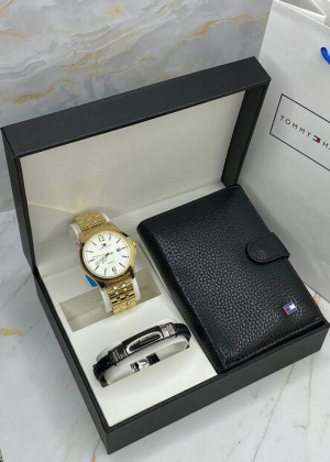 Подарочный набор часы, браслет, кошелёк и коробка 20826013