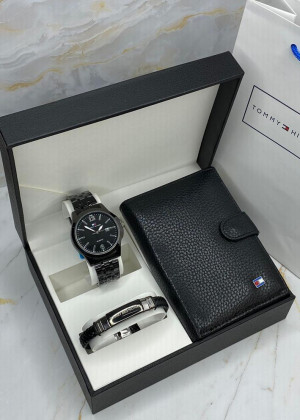 Подарочный набор часы, браслет, кошелёк и коробка 20826014