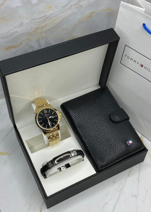 Подарочный набор часы, браслет, кошелёк и коробка 20826017
