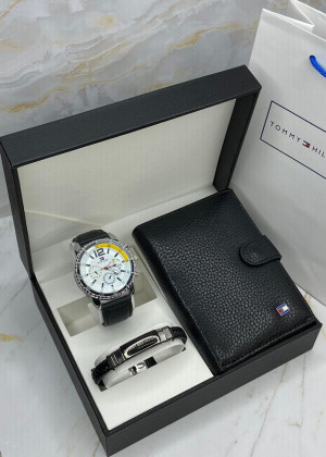Подарочный набор часы, браслет, кошелёк и коробка 20826026