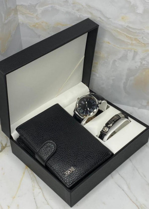 Подарочный набор часы, браслет, кошелёк и коробка 20826040