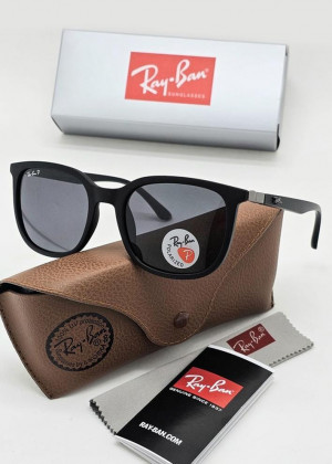 Набор мужские солнцезащитные очки, коробка, чехол + салфетки #21263759