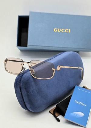 Набор женские солнцезащитные очки, коробка, чехол + салфетки 22931343