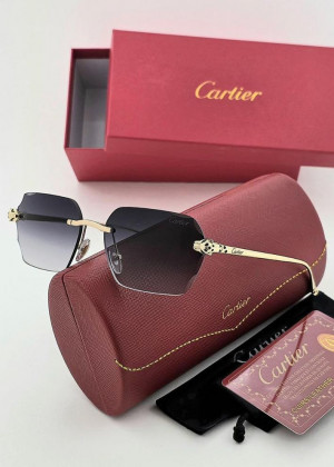 Набор женские солнцезащитные очки, коробка, чехол + салфетки #22986315