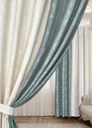 Комплект шторы и тюль 23095048