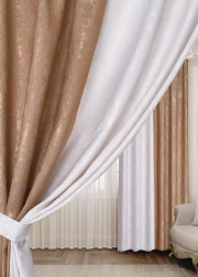 Комплект шторы и тюль