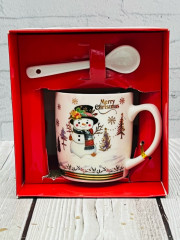 Подарочный набор кружка с ложкой