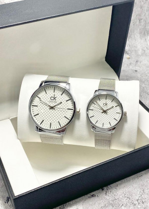 Подарочный набор часы для мужчин и для женщин + коробка #23124333