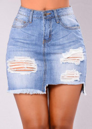 Джинсовая юбка