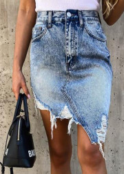 Джинсовая юбка