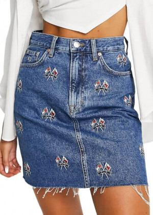 Джинсовая юбка 23146211