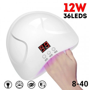 Набор ультрафиолетовой лампы и аппарата для маникюра с насадками 23157877