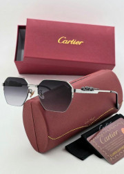 Набор женские солнцезащитные очки, коробка, чехол + салфетки