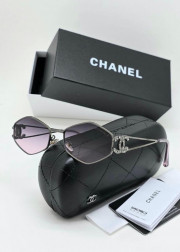 Набор женские солнцезащитные очки, коробка, чехол + салфетки