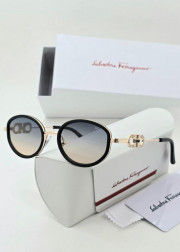 Набор женские солнцезащитные очки, коробка, чехол + салфетки