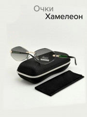 Набор женские солнцезащитные очки, коробка, чехол + салфетки