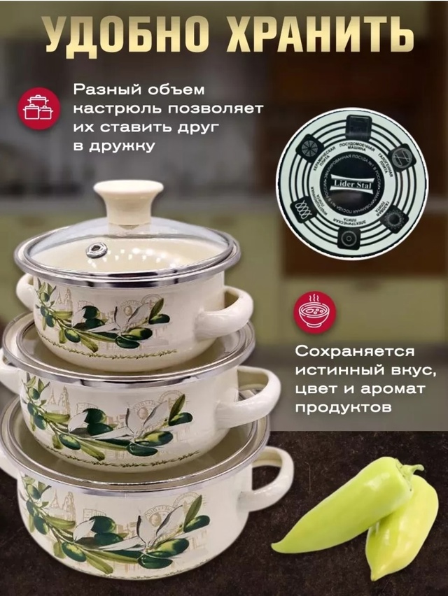 Набор кастрюль 22984125