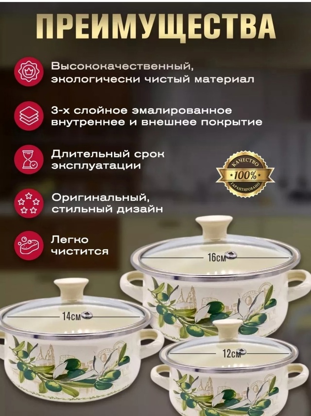 Набор кастрюль 22984125