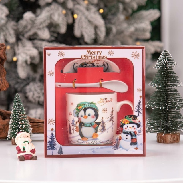 Подарочный набор кружка с ложкой 23098348