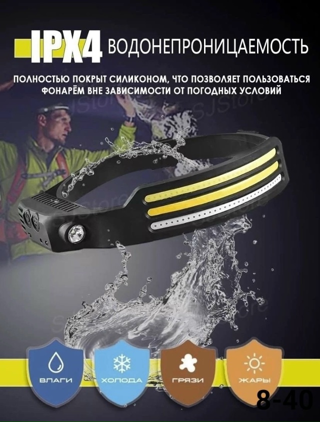 Фонарь налобный 23099567