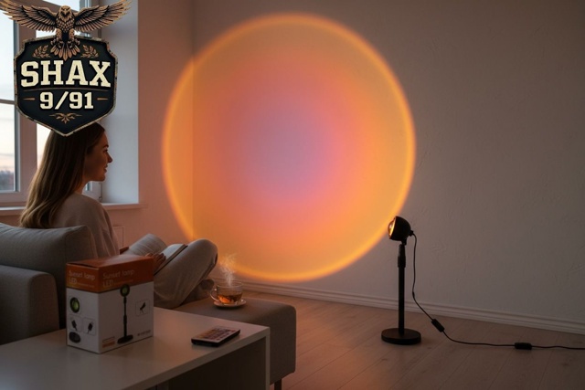 Лампа закат 23119602