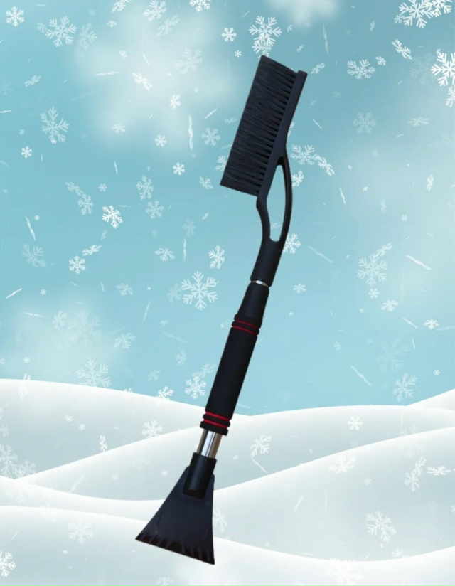 Щетка для чистки автомобиля от снега 23161008